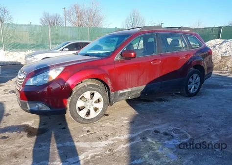 2012 Subaru Outback 2.5I from USA, damaged, VIN 4S4BRBAC5C3245927